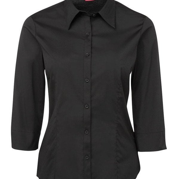 Custom Ladies Urban 3/4 Poplin Shirt