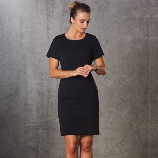 Custom Ladies’ Poly/Viscose Stretch S/S Dress