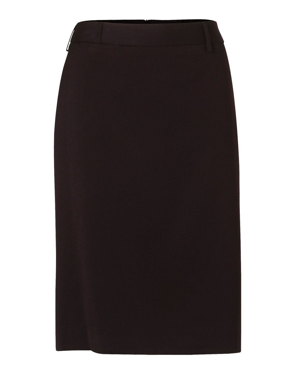 Stretch Mid Length Lined Pencil Skirt