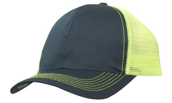 Breathable Poly Twill With Mesh Back Cap