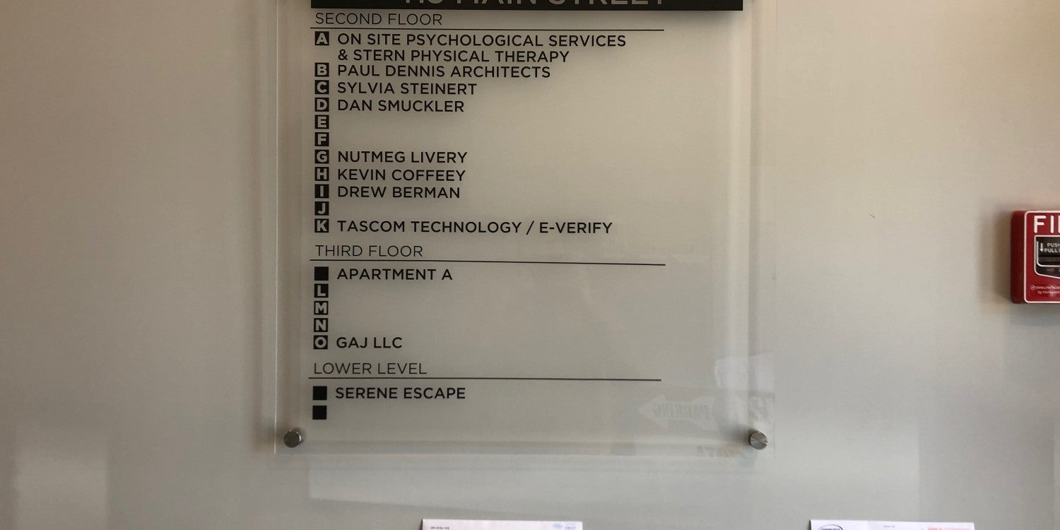 Wayfinding Signage