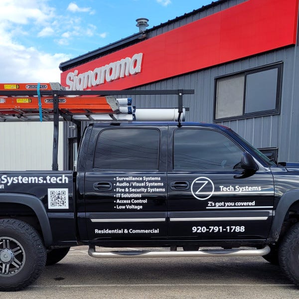 Ztechsystems Cut Vinyl Graphics_ Passenger Side
