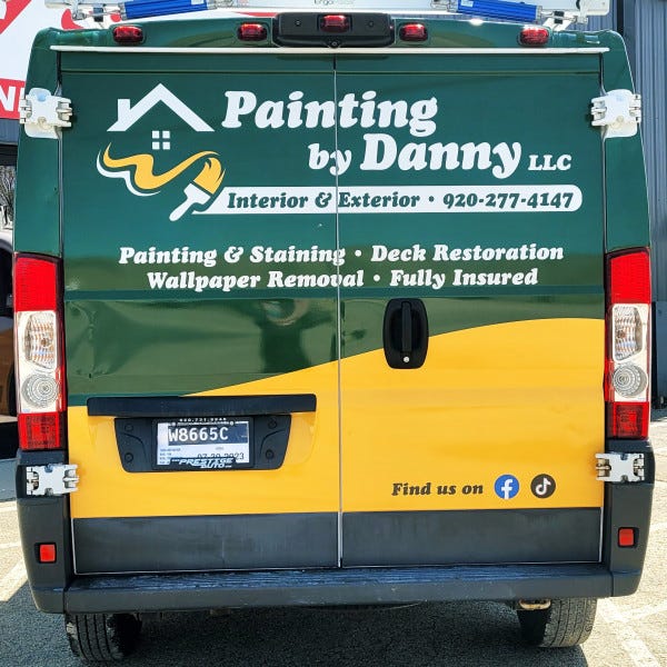 Painting by Danny Van Wrap _ Rear