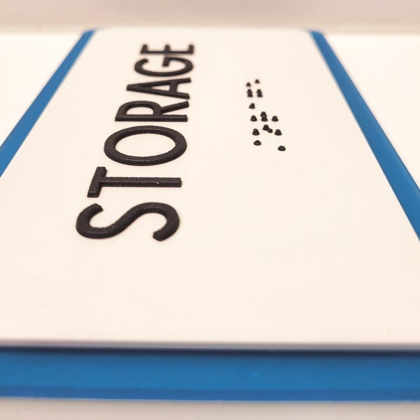 Faith Excellerate ADA Storage Sign _ Photo 5