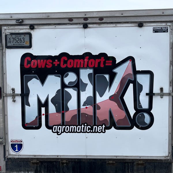 Agromatic Inc Trailer Vinyl Graphics _ Rear