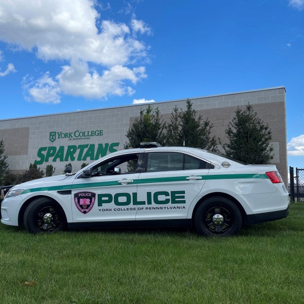 Vehicle Graphics for York College Police in York PA