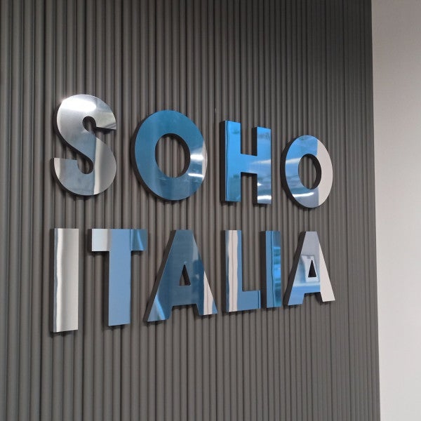 Reception lettering