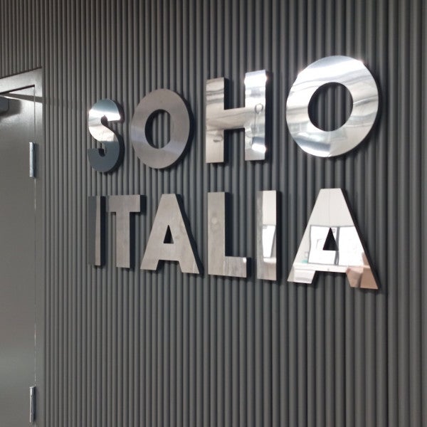 Reception lettering