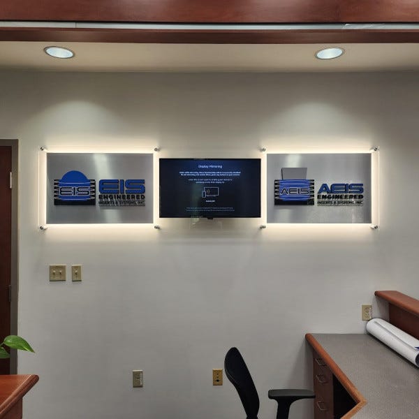 EIS Reception Wall
