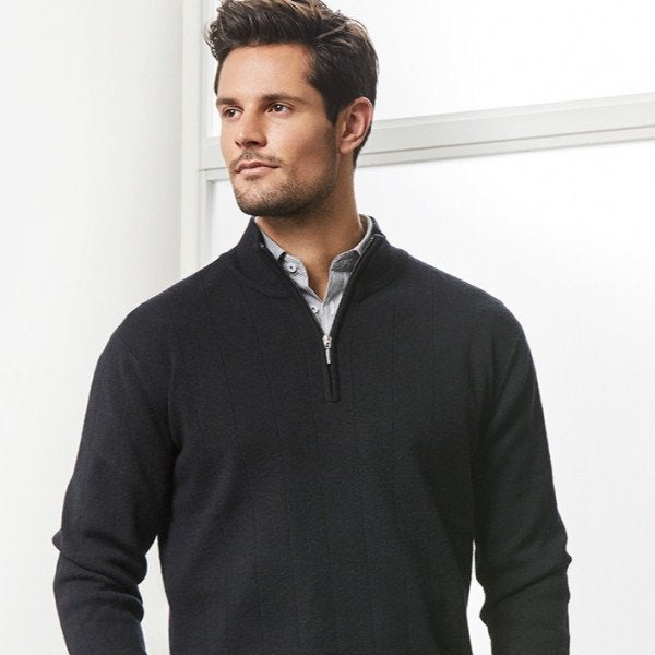 Custom Mens 80/20 Wool-Rich Pullover