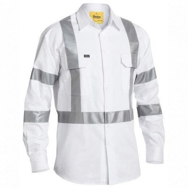 Custom Taped White Drill Shirt