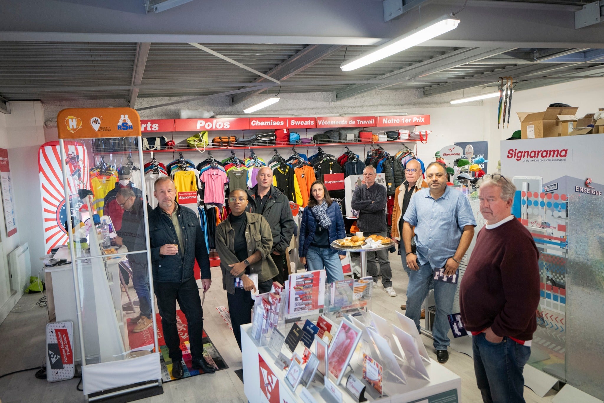 Matinée découverte de Signarama Valparisis avec le réseau d'entreprises Parisis Business