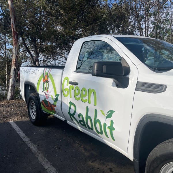 Vibrant vehicle wrap with eye-catching graphics and branding