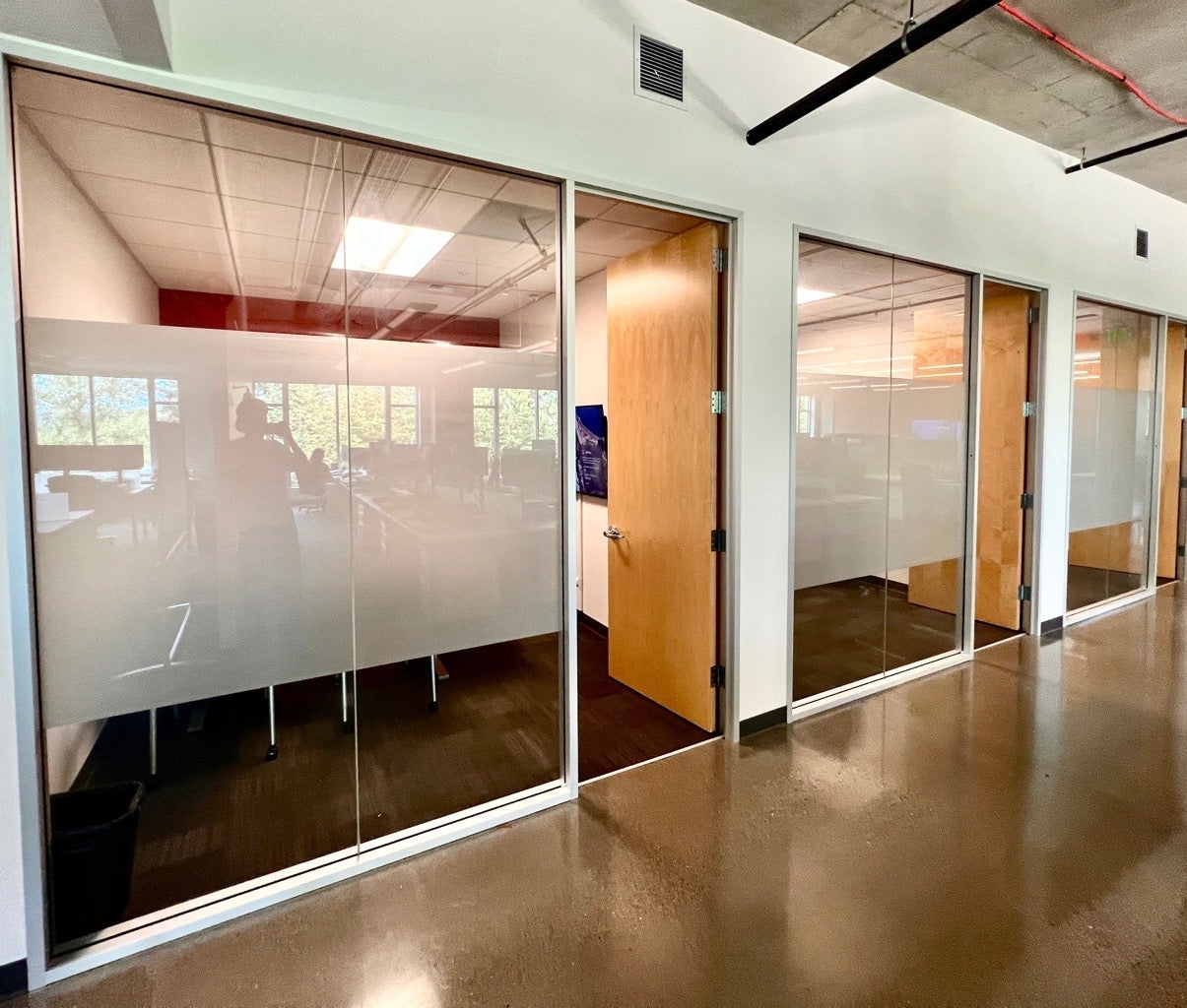 Privacy for Conference Rooms at PurePay, Bellevue