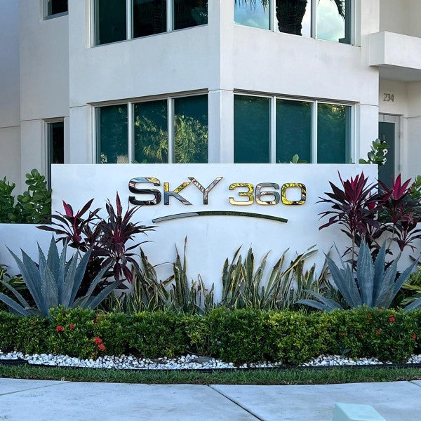 high-quality outdoor signage