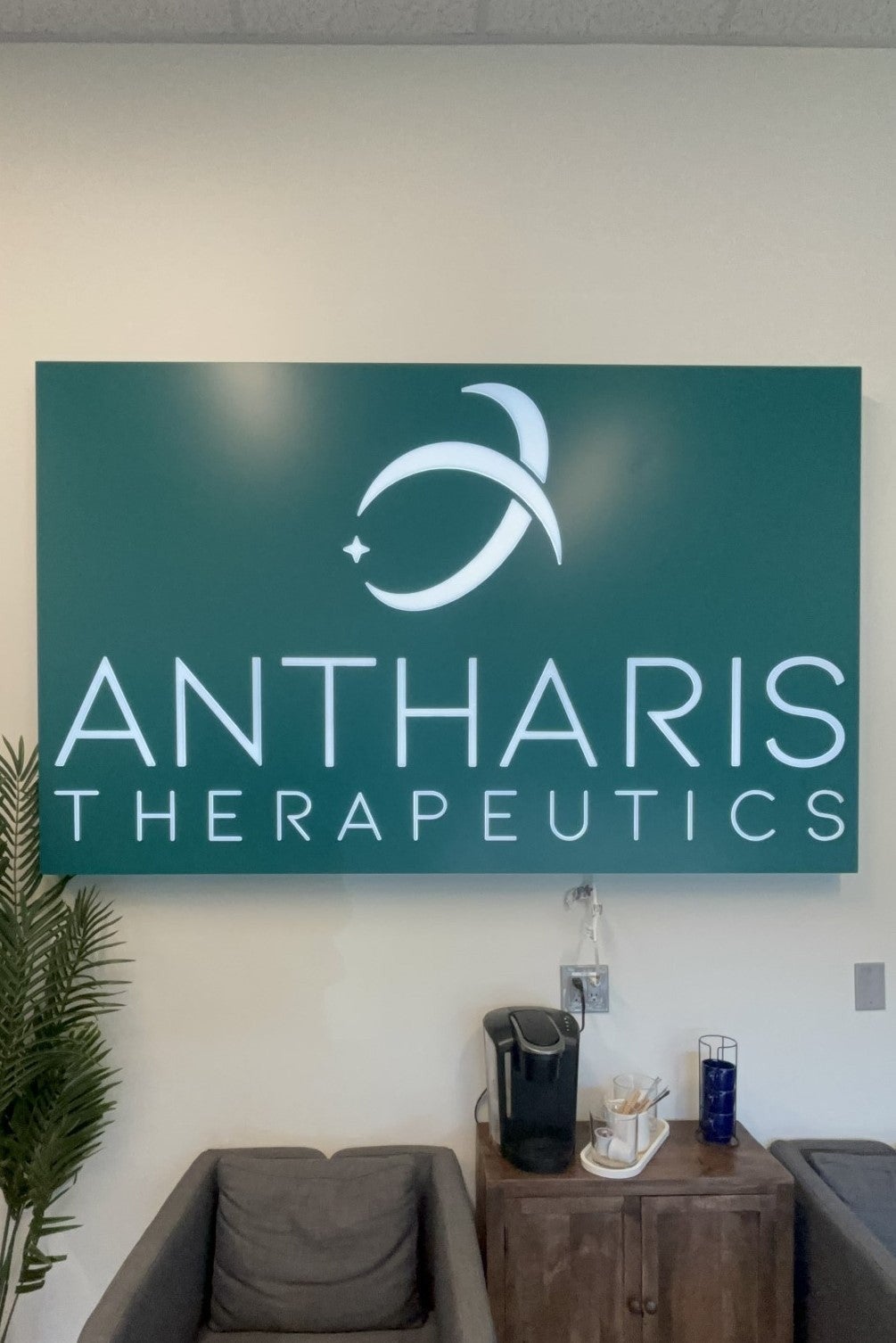 Gorgeous Custom Lobby Signage in Vista, CA