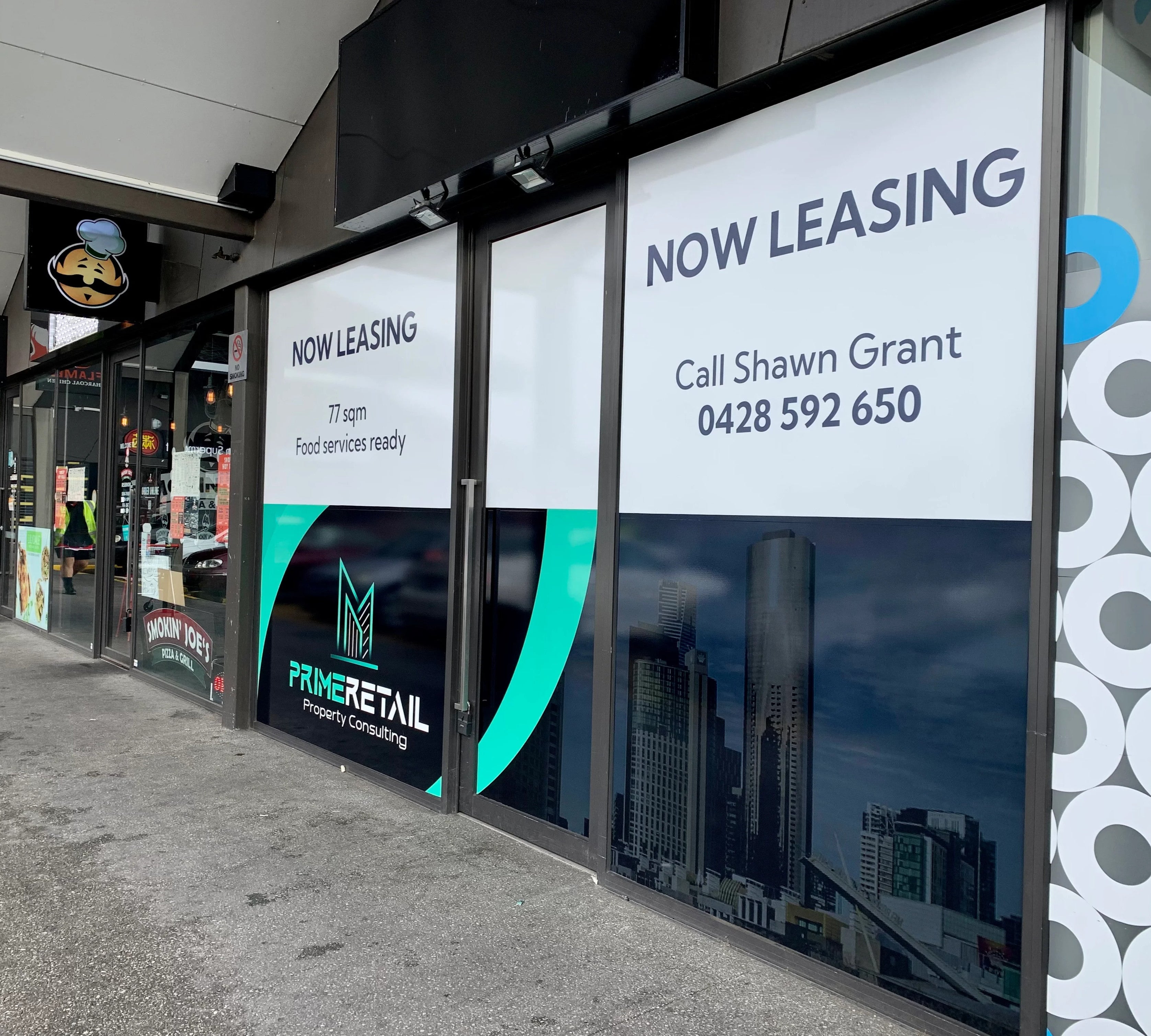 Window Graphics - Summerhill Shopping Centre - Reservoir.