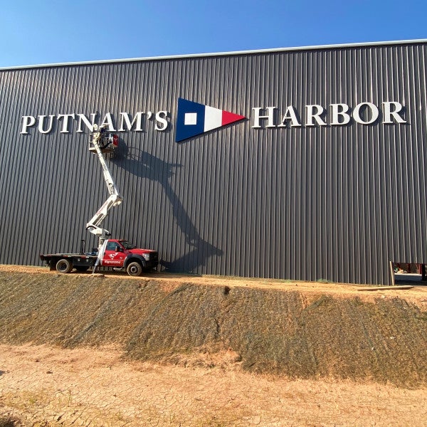 Putnam's Harbor on Lake Murray Stands Out with Landmark Channel Letters