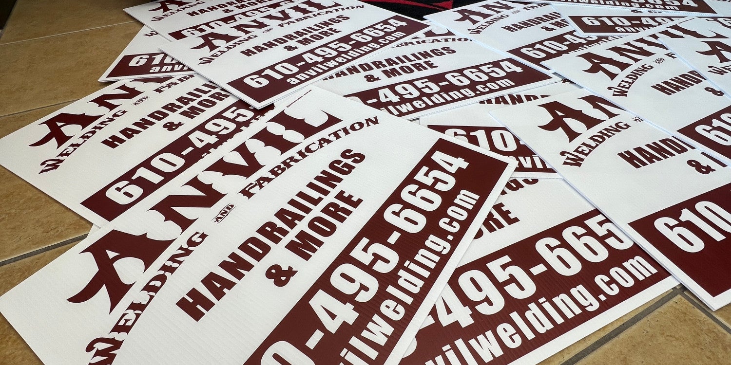 Coroplast & Corrugated Signs