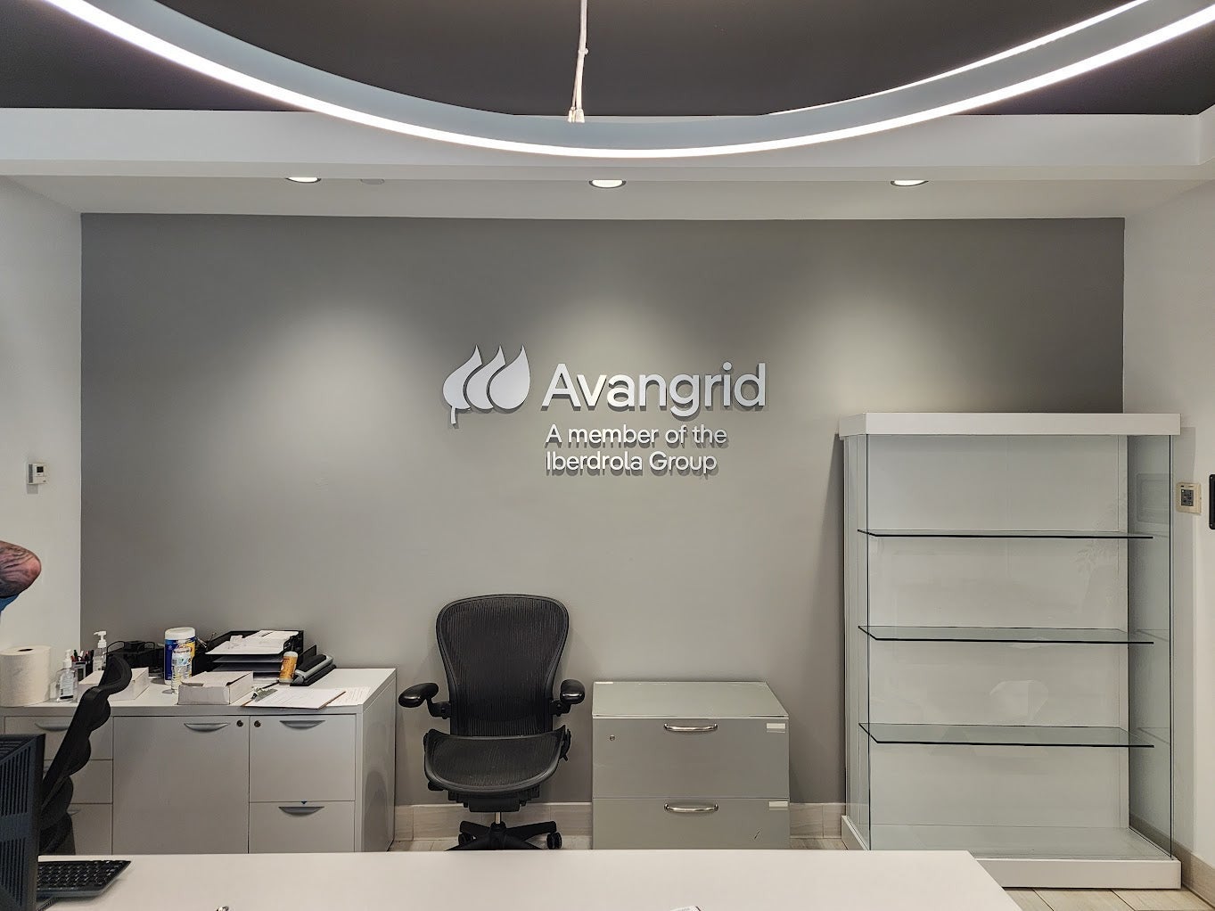 Avangrid Reception Desk