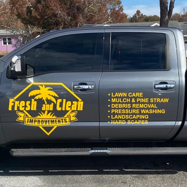Truck Lettering