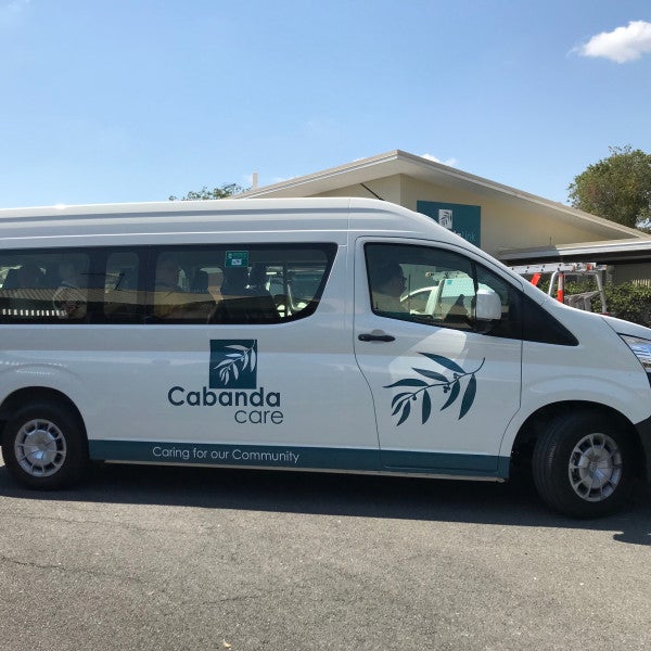 Cabanda Care Bus Wrap