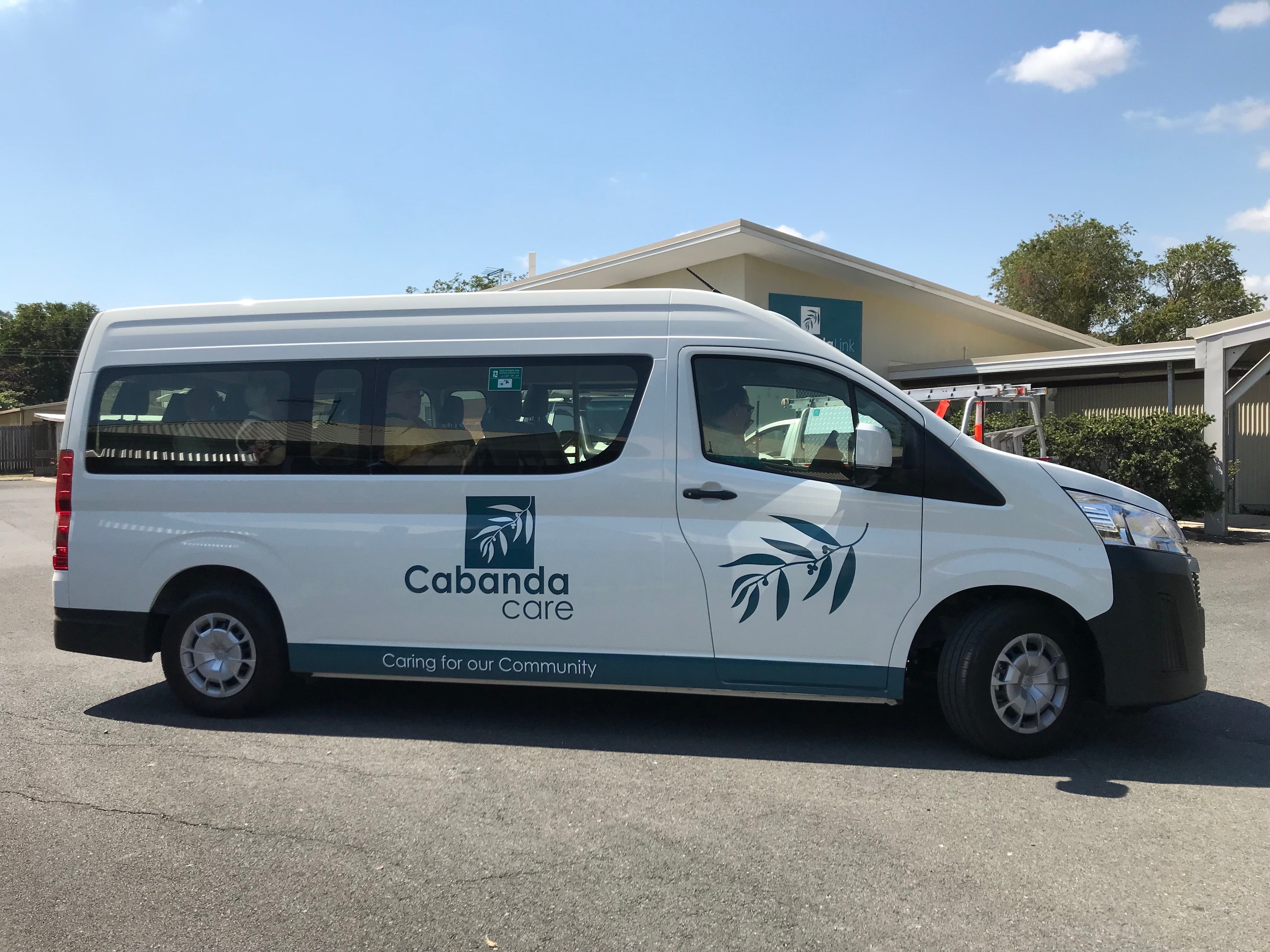 Cabanda Care Bus Wrap