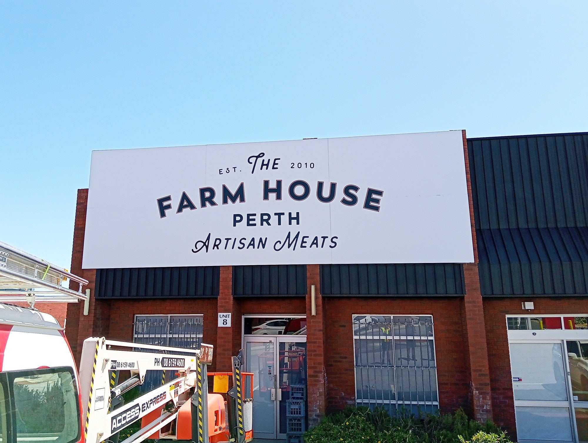 Farm House Perth Signage