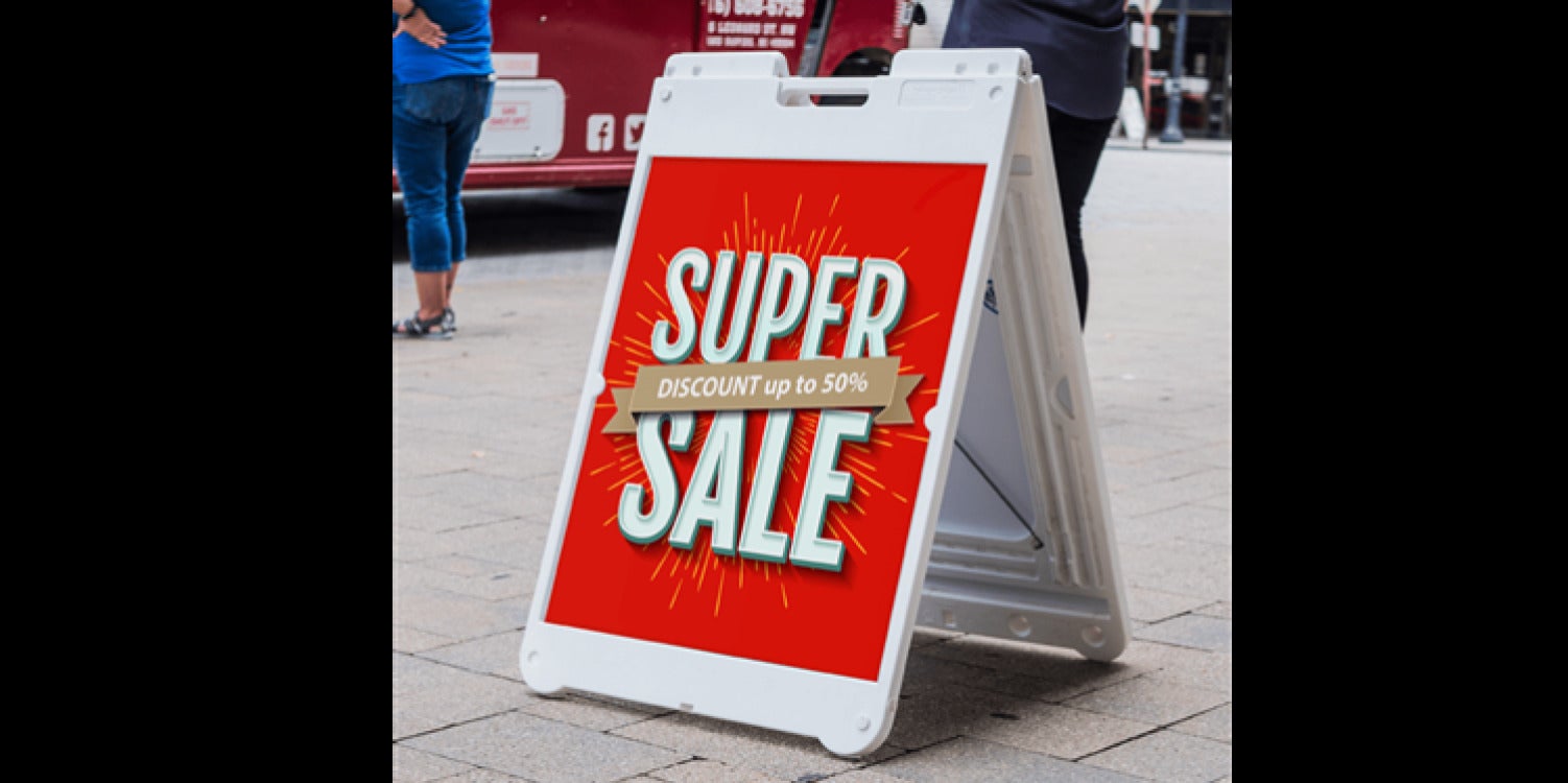 A-Frame & Sandwich Board Signs