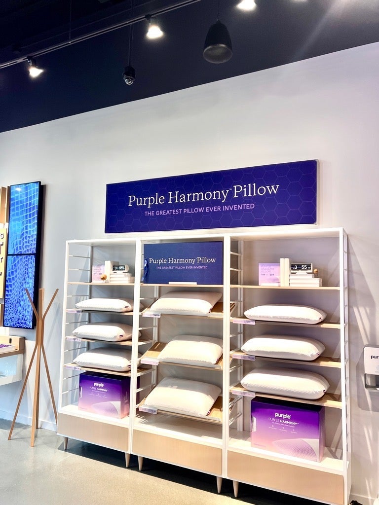 Purple Harmony Pillows freshens their branding ahead of holidays!