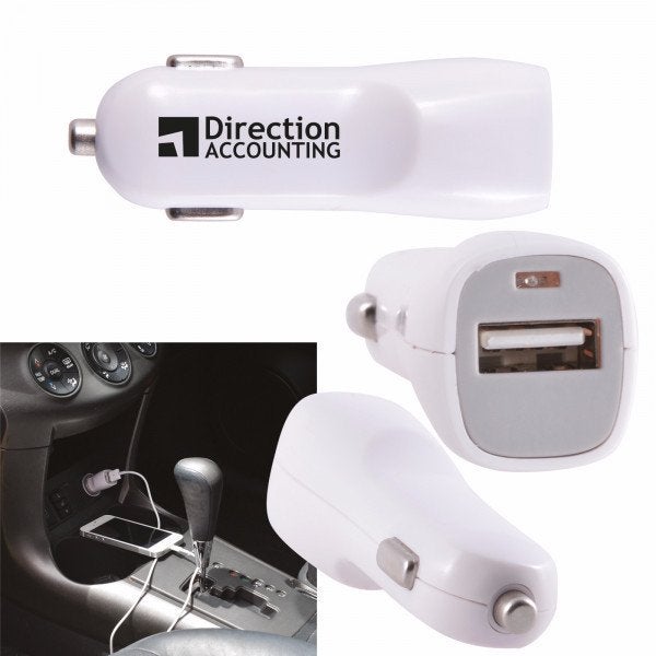 Custom USB Outlet Car Charger